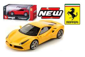 Ferrari  - yellow - 1:24 - Bburago - 26013y - bura26013y | The Diecast Company