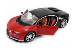 Bugatti  - Chiron 2015 red/black - 1:24 - Maisto - 31514r - mai31514r | The Diecast Company