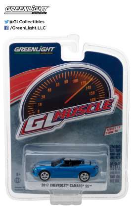 Chevrolet  - 2017 hyper blue/silver - 1:64 - GreenLight - 13180F - gl13180F | The Diecast Company