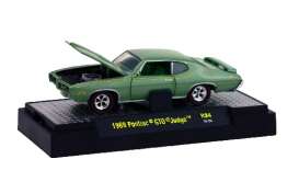 Pontiac  - GTO Judge 1969 green - 1:64 - M2 Machines - 32600-34E - M2-32600-34E | The Diecast Company