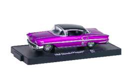 Chevrolet  - 1958 purple - 1:64 - M2 Machines - 11228-37A - M2-11228-37A | The Diecast Company