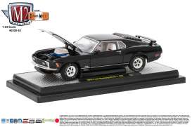 Ford Mustang - 1970 black/white - 1:24 - M2 Machines - 40300-53C - M2-40300-53C | The Diecast Company