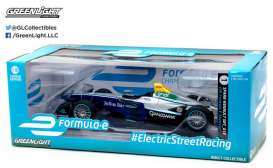 Formula E  - 2016 grey/blue - 1:18 - GreenLight - 18104 - gl18104 | The Diecast Company