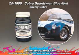 Zero Paints Paint - Cobra Guardsman blue - Zero Paints - ZP1080 | The Diecast Company