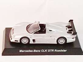 Mercedes Benz  - white - 1:64 - Kyosho - 64CLK-GTRw - KYO64CLK-GTRw | The Diecast Company