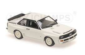 Audi  - 1984 white - 1:43 - Maxichamps - 940012121 - mc940012121 | The Diecast Company