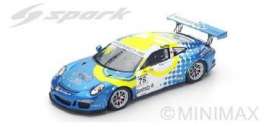Porsche  - 2016 blue/yellow - 1:43 - Spark - JS051 - spaJS051 | The Diecast Company