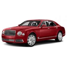 Bentley  - Mulsanne 2017 red - 1:18 - Almost Real - ALM830102 | The Diecast Company