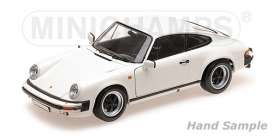 Porsche  - 911 Carrera 1983 white - 1:18 - Minichamps - 100063024 - mc100063024 | The Diecast Company