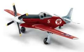 North American Aviation  - P-51D *Texaco* red/black/white - 1:44 - Auto World - CP7490 - AWCP7490 | The Diecast Company