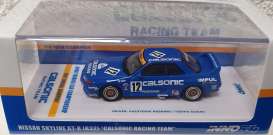 Nissan  - SkylineGT-R R32 #12 1990 blue - 1:64 - Inno Models - in64-R32-CASET90 - in64R32CASET90 | The Diecast Company