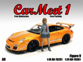 Figures  - Car Meet Figure V 2021  - 1:18 - American Diorama - 76281 - AD76281 | The Diecast Company
