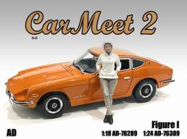 Figures  - Car Meet II Figure I 2021  - 1:18 - American Diorama - 76289 - AD76289 | The Diecast Company