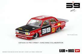 Datsun  - 510 Pro Street Kaido House red/black - 1:64 - Mini GT - KHMG003 - MGTKHMG003 | The Diecast Company