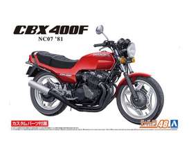 Honda  - NC07 CBX400F  - 1:12 - Aoshima - 06232 - abk06232 | The Diecast Company