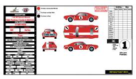 Pontiac  - Firebird 1968 red/white - 1:64 - M2 Machines - 31500HS26 - M2-31500HS26 | The Diecast Company