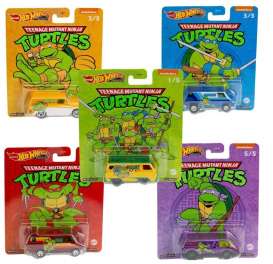 Assortment/ Mix  - Teenage Mutant Ninja Turtles 2022 various - 1:64 - Hotwheels - DLB45 - hwmvDLB45-979N | The Diecast Company