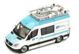Mercedes Benz  - Sprinter, Observatory white/blue - 1:76 - Tiny Toys - ATC64058 - tinyATC64058 | The Diecast Company