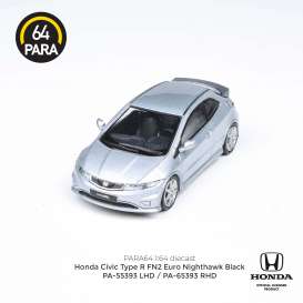 Honda  - Civic Type R FN2 silver - 1:64 - Para64 - 65394R - pa65394R | The Diecast Company