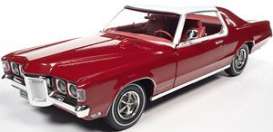 Pontiac  - Grand Prix 1969 red - 1:18 - Auto World - AMM1273 - AMM1273 | The Diecast Company