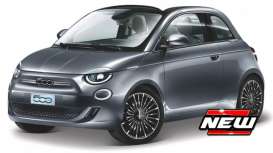 Fiat  - 500 2021 grey - 1:43 - Bburago - 30456 - bura30456 | The Diecast Company