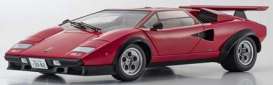 Lamborghini  - Countach red - 1:12 - Kyosho - 8617r - kyo8617r | The Diecast Company