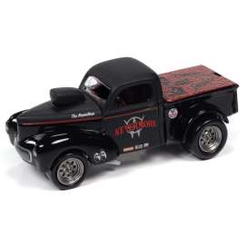 Willys  - Grasser 1941 black/red - 1:64 - Johnny Lightning - SP181B - JLSP181B | The Diecast Company