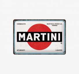 Tac Signs 3D  - Martini red/white/black - Tac Signs - NA22346 - tacM3D22346 | The Diecast Company