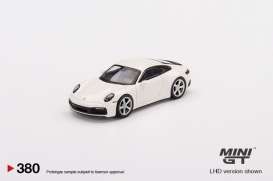 Porsche  - 911 white - 1:64 - Mini GT - 00380-R - MGT00380rhd | The Diecast Company