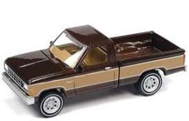 Ford  - Ranger 1984 tan/brown - 1:64 - Johnny Lightning - SP224B - JLSP224B | The Diecast Company