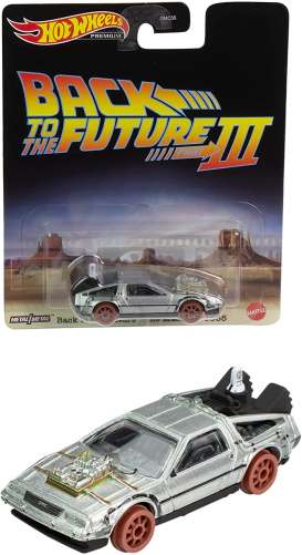 Delorean  - Back to the Future III silver - 1:64 - Hotwheels - HCP22 - hwmvHCP22 | The Diecast Company