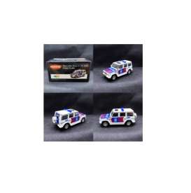 Mercedes Benz  - AMG G55 *Polisi Traffic* white/blue/red - 1:64 - Kyosho - 7021H3 - kyo7021H3 | The Diecast Company