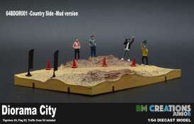 diorama  - Rally Diorama Mud Version 2022 brown - 1:64 - BM Creations - 64BDOR001 - BM64BDOR001 | The Diecast Company