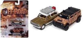 Chevrolet Hummer - 2-pack 1969 various - 1:64 - Johnny Lightning - SP220A - JLSP220A | The Diecast Company