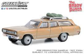 Plymouth  - Satellite 1969 brown-gold - 1:64 - GreenLight - 44990A - gl44990A | The Diecast Company