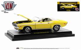 Dodge  - Challenger 1971 yellow - 1:24 - M2 Machines - 40300-95B - M2-40300-95B | The Diecast Company