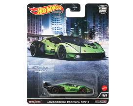 Lamborghini  - Essenza SCV12 #63 green/black - 1:64 - Hotwheels - HCJ29 - hwmvHCJ29 | The Diecast Company