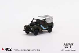 Land Rover  - Defender 90 green - 1:64 - Mini GT - 00402-R - MGT00402rhd | The Diecast Company
