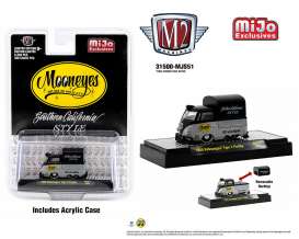 Volkswagen  - T2 pick-up 1960 grey/black - 1:64 - M2 Machines - 31500MJS51 - M2-31500MJS51 | The Diecast Company