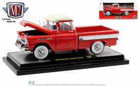 Chevrolet  - Apache 1958 red - 1:24 - M2 Machines - 40300-100B - M2-40300-100B | The Diecast Company