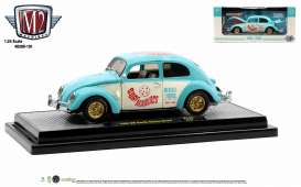 Volkswagen  - Beetle 1952 blue - 1:24 - M2 Machines - 40300-101A - M2-40300-101A | The Diecast Company