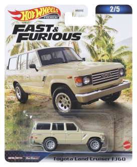 Toyota  - Land Cruiser F&F beige - 1:64 - Hotwheels - HNW53 - hwmvHNW53 | The Diecast Company