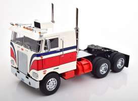 Peterbilt  - 352 Pacemaker 1977 white/red/blue - 1:18 - Road Kings - 180153 - rk180153 | The Diecast Company