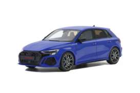 Audi  - RS 3 Sportvack 2021 blue - 1:18 - GT Spirit - GT884 - GT884 | The Diecast Company