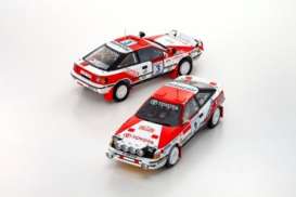 Toyota  - Celica 1990 red/white - 1:18 - Kyosho - 8961A0 - kyo8961A0 | The Diecast Company