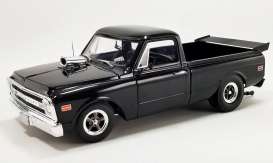 Chevrolet  - C-10 Night Train pick-up 1970 black - 1:18 - Acme Diecast - 1807216 - acme1807216 | The Diecast Company