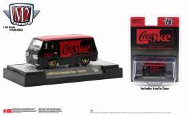 Ford  - Econoline Van 1966 black/red - 1:64 - M2 Machines - 51500HS02 - M2-51500HS02 | The Diecast Company