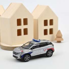 Peugeot  - 3008 2023 grey - 1:43 - Norev - 473947 - nor473947 | The Diecast Company