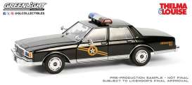 Chevrolet  - Caprice 1981 silver/black - 1:24 - GreenLight - 84203 - gl84203 | The Diecast Company