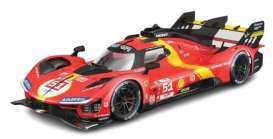 Ferrari  - 499P 2023 red - 1:18 - Bburago - 16301 - bura16301 | The Diecast Company